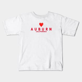 Auburn California Kids T-Shirt